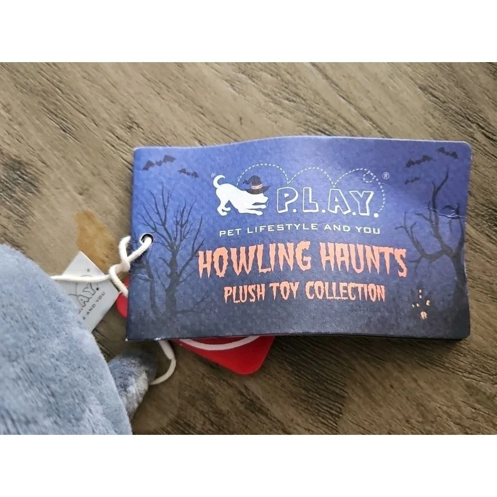 P.L.A.Y. Pet Lifestyle and You Dog Toys; BRAND NEW w TAGS - Howling Haunts Plush